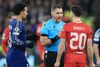 Istvan Kovacs, la cel mai bun meci al său în Liga 2024-2025: Liverpool - PSG Foto: Imago