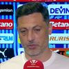 Craiova - Rapid. Mirel Rădoi, în lacrimi după eșec. Foto: Prima Sport