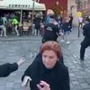 Incidente violente în Wroclaw. Foto: Captură, „X”