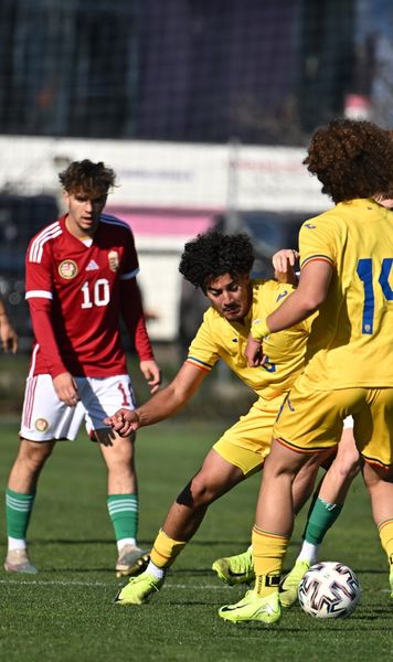 România U17, primul punct „Tricolorii” mici au remizat cu Ungaria U17 în calificările pentru EURO 2025