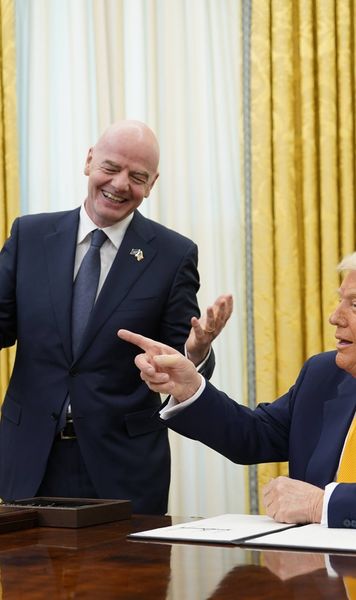 I-a cântat în strună lui Trump Președintele SUA i-a pus o întrebare șocantă lui Infantino legată de Mondial: „Crezi asta?”
