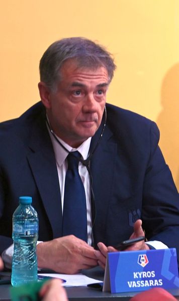Vassaras cere respect Mesajul șefului CCA înainte de play-off: „Arbitrii sunt oameni și pot comite greșeli”