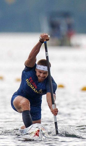 Cătălin Chirilă, aur la fotofiniș  Canoistul român l-a învins pe campionul de la JO 2024 și rămâne regele Europei în   proba de 1000 m