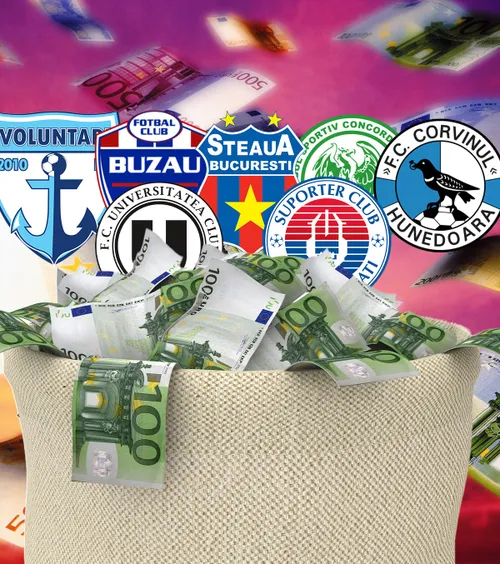 Fotbalul, ce dezmăț pe bani publici!  Documente oficiale: cluburile din Liga 1, Liga 2 și promovatele din Liga 3,   peste 60 de milioane de euro  din bani publici