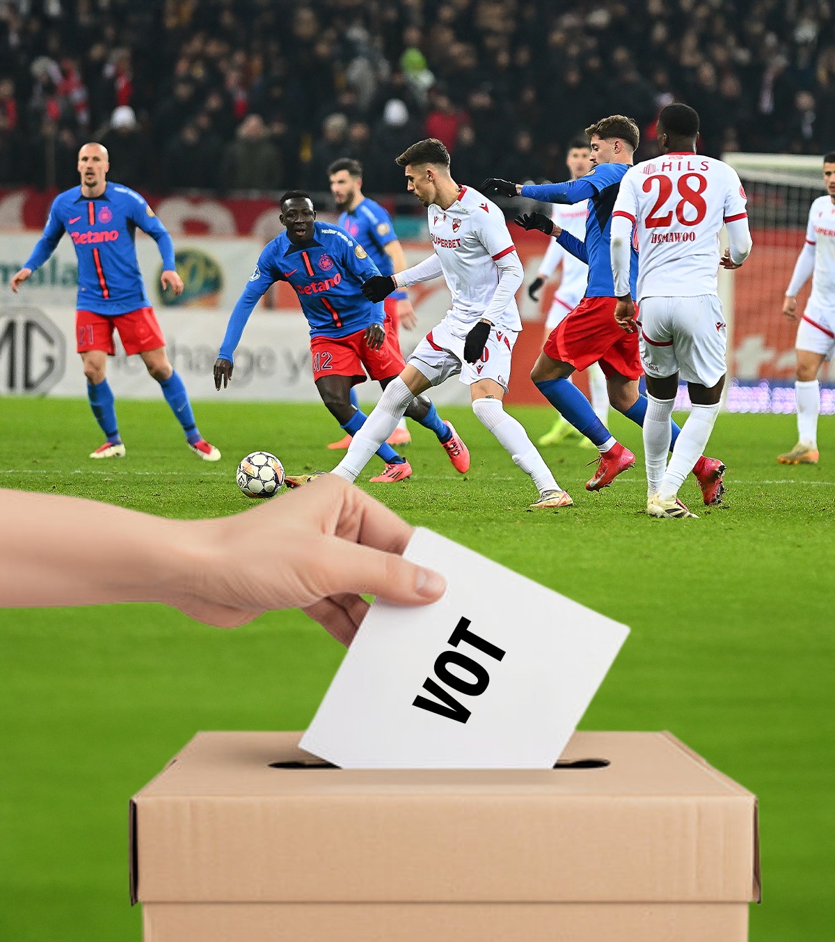 Când se joacă FCSB - Dinamo Alegerile prezidențiale încurcă programul Ligii 1 »  Ziua neașteptată  în care se dispută Derby de România