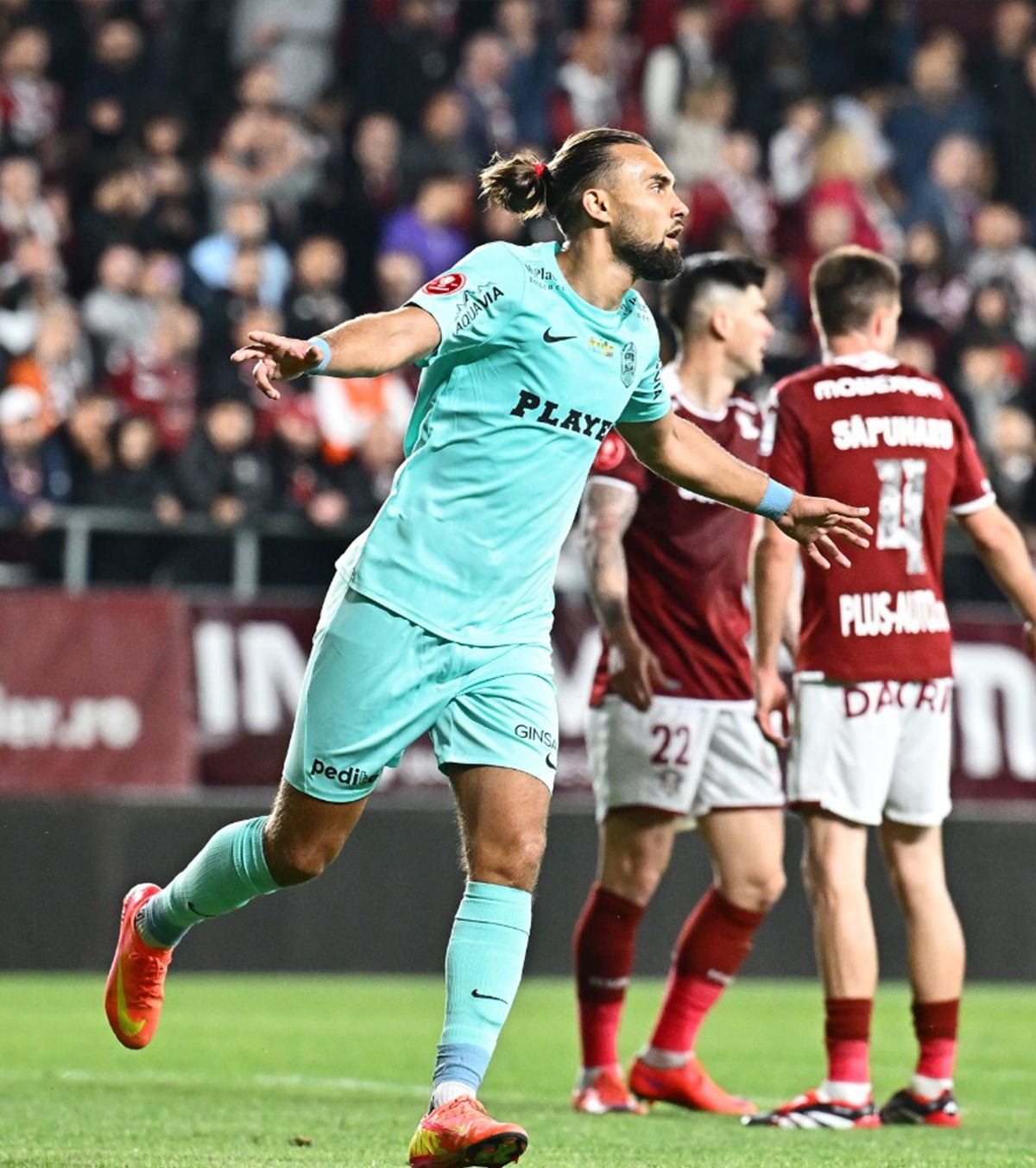 Rapid - CFR Cluj 1-4   Înfrângere umilitoare la ultimul meci al lui Săpunaru în alb-vișiniu. Adio, Europa!   Șumudică a ratat obiectivul!